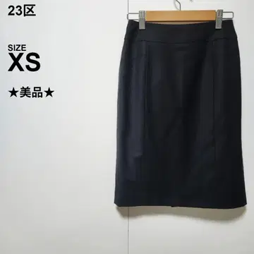 23구 타이트 스커트 네이비 XS 사이즈 출퇴근 오피스 캐주얼 새상품급