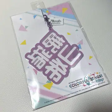 프로세카 아키야마 미즈키 네임 키링 아크링 키링