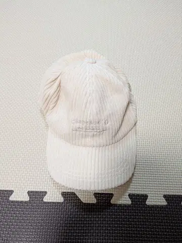 Chapeau d'O 아이보리 코듀로이 캡