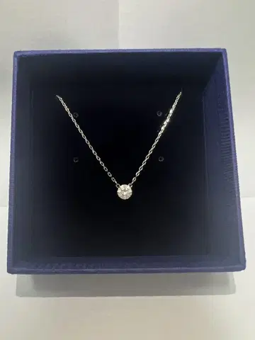 스와로브스키 목걸이 Swarovski 심플 크리스탈 목걸이