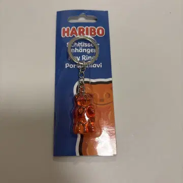 HARIBO 구미 베어 키링 오렌지