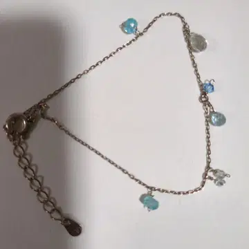 K9 블루 토파즈 팔찌