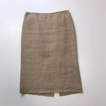 1335 알베르타 페레티 린넨 타이트 수트 미디 길이 내추럴