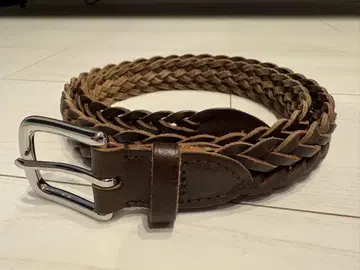 백악관 코크스 메쉬 벨트 28mm 브라운