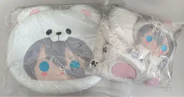앙스타 시이나 니키 화이트 곰 백 머플러 세트 판매