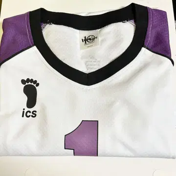 하이큐 10주년 기념 백조자와 우시지마 와카토시 유니폼 XL 사이즈