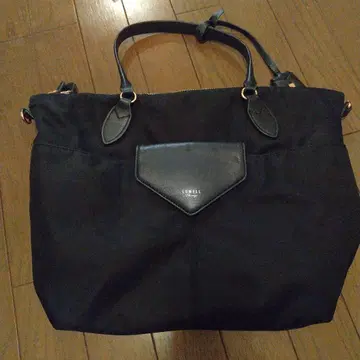 LOWELL 블랙 숄더백