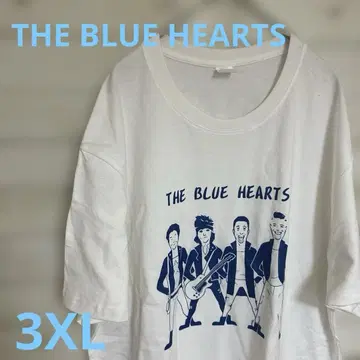 THE BLUE HEARTS 더 블루 하츠 티셔츠 3XL