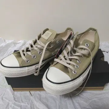 새상품 CONVERSE 컨버스 올스타 베이지 로우 컷 24cm