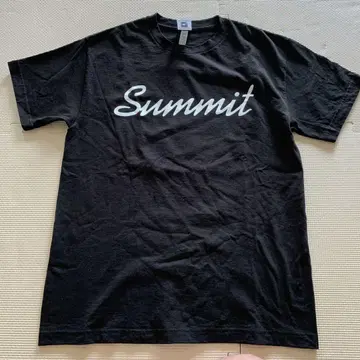 Summit Summit 양면 프린트 티셔츠 M 블랙