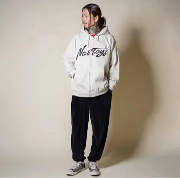 NASTOYS 나스토이즈 Side Logo Sweat Zip Parka