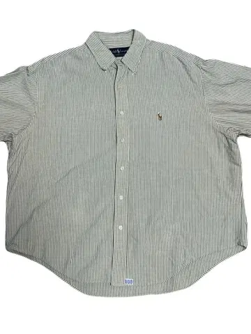 랄프 로렌 Ralph Lauren 스트라이프 셔츠 원 포인트 90s