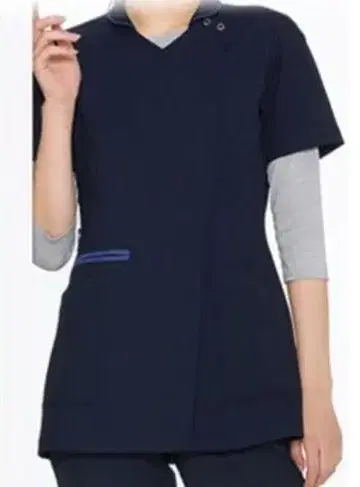 나가이 레벤 흰 옷 튜닉 ML1142 여성용 간호사 사이즈 M
