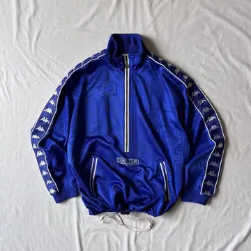90s 카파 하프 지퍼 자수 로고 트랙 자켓 아노락