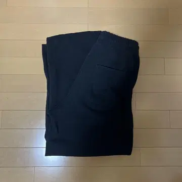 유니클로 C 맨투맨 와이드 팬츠 M 사이즈 블랙 표시 사이즈