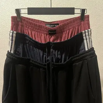프로젝트 GR 레이어드 스웨트 팬츠