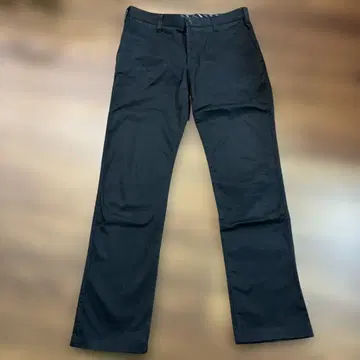 EDWIN k402 블랙 스트레이트 치노 팬츠