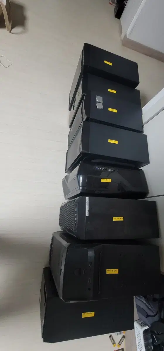 데스크탑 H110보드 총 8대 일괄 부품용