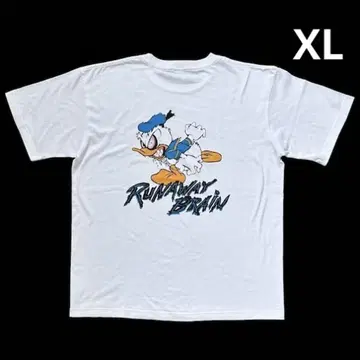 Runaway brain 런어웨이 브레인 디즈니 티셔츠 90s