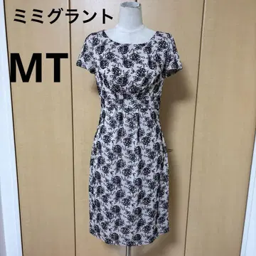 미미그랑 MT 아름다운 장미 스트레치 원피스