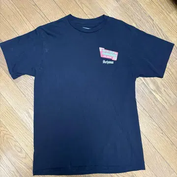 USA제 인 앤 아웃 버거 반팔 티셔츠 블랙 M