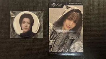 INI XQUARE W 회원 트레이딩 카드 미니 캔뱃지 타카츠카 다이무