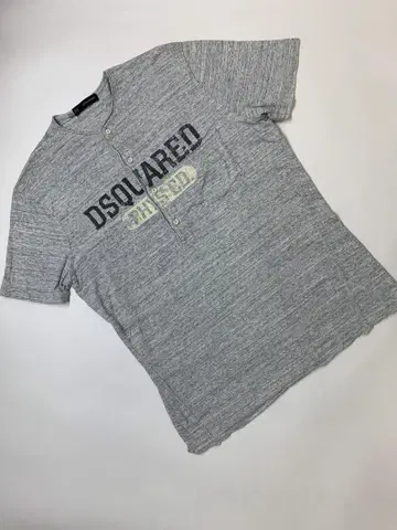 DSQUARED2 디스퀘어드 헨리넥 L 티셔츠
