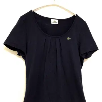 Lacoste 원포인트 치비 와니 티셔츠 컷소 네이비 40 새상품급