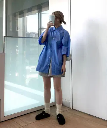 차오패닉 티피 브로드 빅 반팔 셔츠