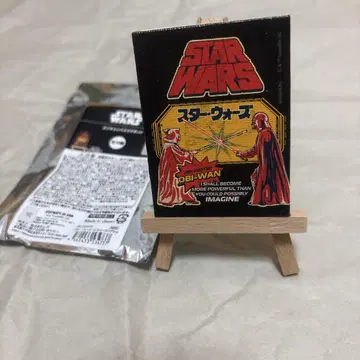 스타 워즈 STAR WARS 미니 캔버스 마그넷 오비완 & 베이더