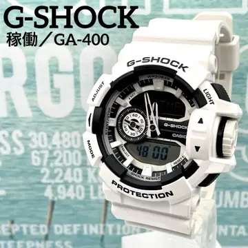 G-SHOCK 시계 남성용 GA-400 세계 내충격 아날로그 캐주얼