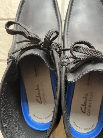 Clarks Collection 블랙 가죽 부츠