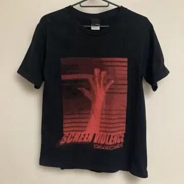 chvrches 밴딩 티셔츠