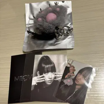 MEOVV 미아오 JELLY PAW ver. 키링 트레이딩 카드 스윙