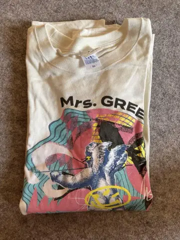 Mrs. GREEN APPLE 젠진 미도토와 릴라이언스 티셔츠 XL