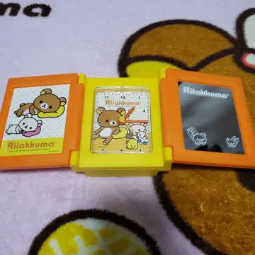 리락쿠마 3면 거울 & 프레임 시계