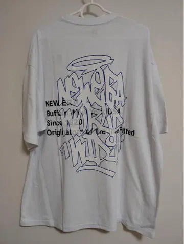 새상품 NEWERA 뉴에라 반팔 티셔츠 TAGGINGLOGO 오버 사이즈