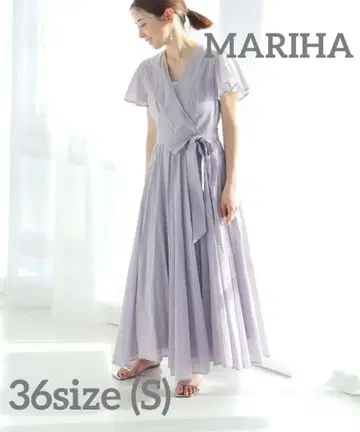 MARIHA 빔즈 별주 마드모아젤 플레어 슬리브 드레스