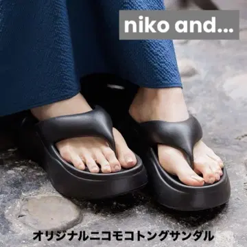 niko and... 오리지널 니코모코 플립플랍 샌들 미사용 새상품 L