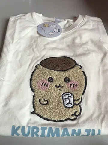 밤만쥬 치이카와 (먼작귀) 티셔츠 M 사가라