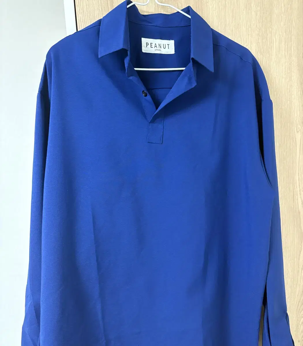 Peanut Blue Long Sleeve Shirt