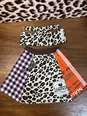 아이시 인형 브라이스 아웃핏 레오파드 무늬 세트