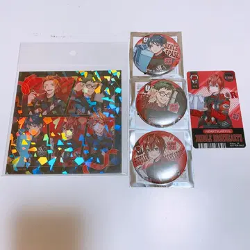리들 트레이 듀스 캔뱃지 홀로그램 아크릴 카드 유니온 벌스데이