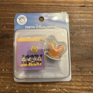 도쿄 디즈니 리조트 미키 스트랩이 달린 피규어 햄버거
