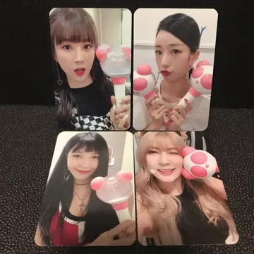 Apink 트레이딩 카드 4장 세트 펜라 PANDA