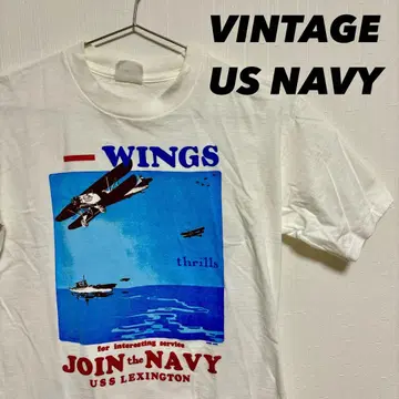 빈티지 US NAVY 티셔츠 싱글 스티치