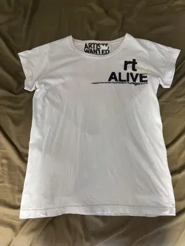 프리 시티 ARTISTS WANTED rt ALIVE 티셔츠