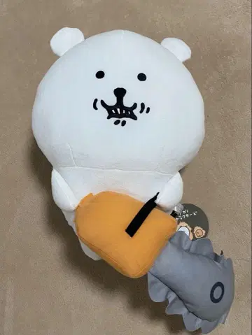 나가노 캐릭터 체인소 곰 봉제 인형