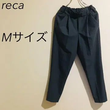 팬츠 reca/레카 허리밴딩 슬랙스 그린 M 사이즈