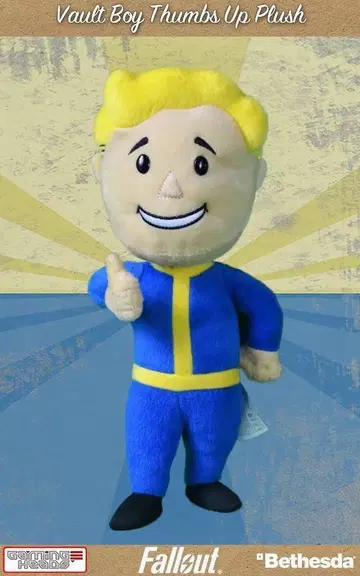공식 fallout4 Fallout Vault Boy 111 봉제 인형